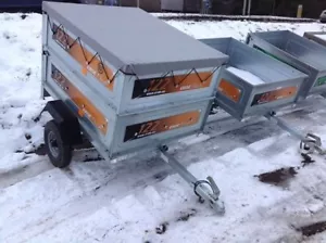 NEW Erde 122 Solid Side Extensions Trailer Panels (3 SIDES ONLY - NO TAILGATE) - Picture 1 of 1