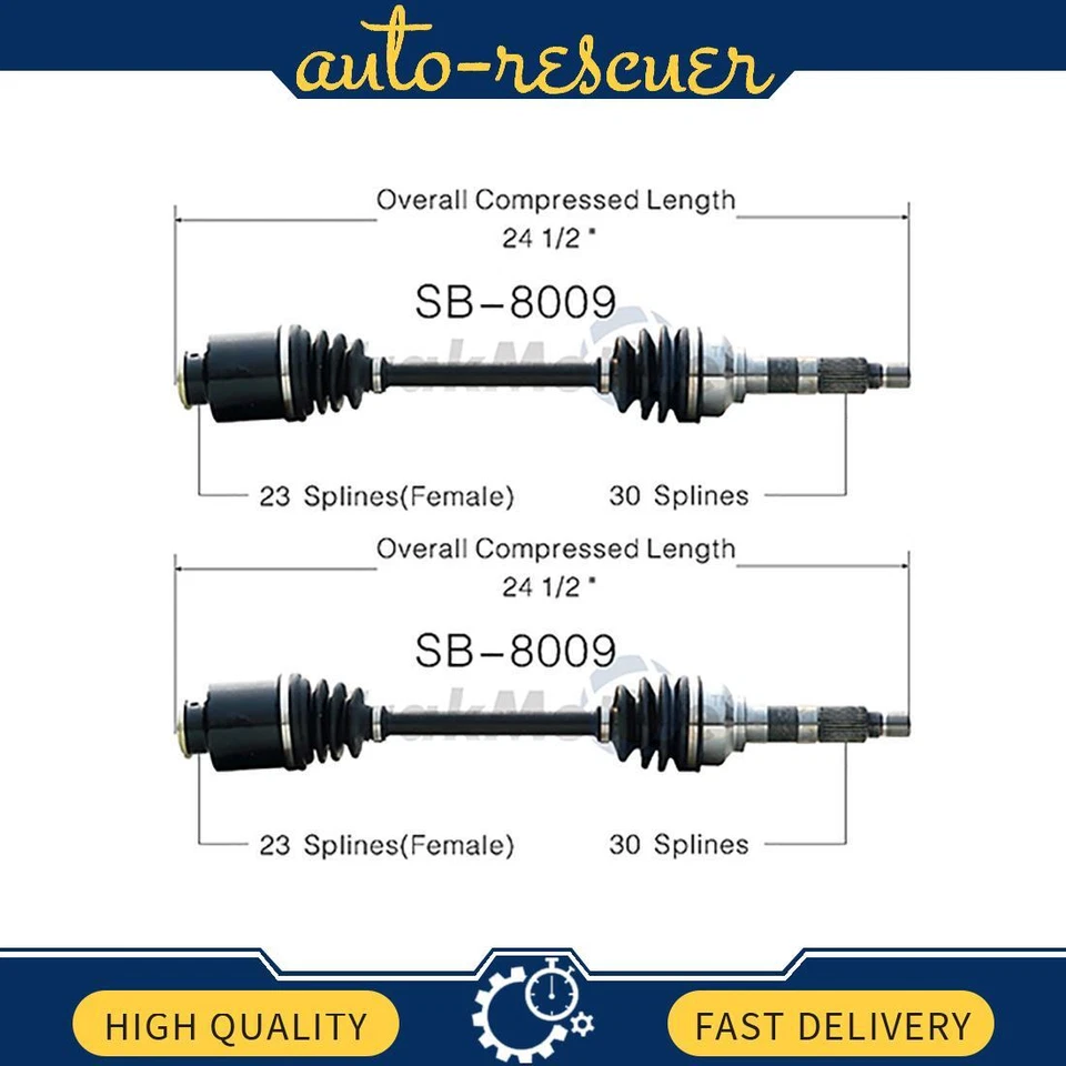Eje TrakMotive CV 2x se adapta a Subaru Brat 1978 a 1981 Foto 1 de 2