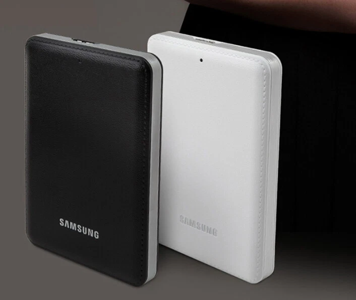 Samsung J3 Portable External HDD 2.5In USB3.0 Micro B 10pin SATA Ems 2TB / White - Image 1 of 4