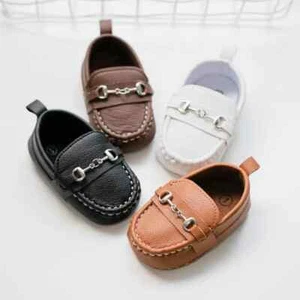 Scarpe bambino neonato classiche tela bambino ragazzo ragazza suola morbida taglia 1 e 3 (0-18 mesi) - Foto 1 di 20