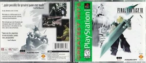 Final Fantasy VII (PlayStation 1, 1997, 3-Disc Set) *NO MANUAL* - Picture 1 of 2