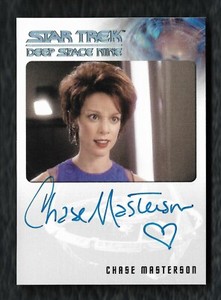 Star Trek Deep Space Nine Heroes & Villains Autograph Chase Masterson as Leeta