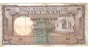 VIETNAM SOUTH, 100 DONG, P#18a, ND(1966) - Picture 1 of 1