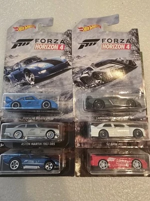 2019 Hot Wheels Forza Horizon 4 6 Car Complete Set Walmart Exclusive - image 1 of 4