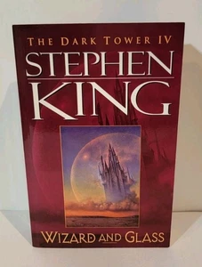Dark Tower IV: Wizard Glass By Stephen King 1997 PLUME 1st Printing Paperback - Picture 1 of 7