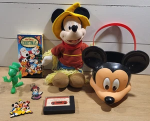 Lote De Colección Disney Coleccionables Juguetes Cubo Sombrero Orejas - Imagen 1 de 12