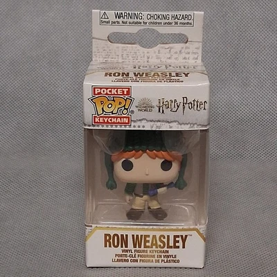Funko Pocket Pop Llavero Ron Weasley Harry Potter Edición Vacacional 2020 Nueva Caja Foto 1 de 4