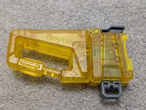 Moschettone Lanciatore Grip Giallo Trasparente Beyblade TAKARA TOMY BURST - Foto 1 di 2