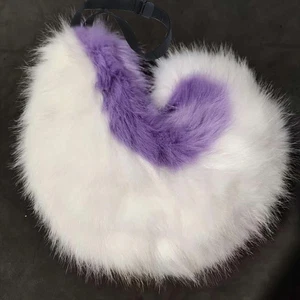 Furry Big Curly Tail Wolf Tail Fursuit Tail Girl Dress Lolita Cosplay Accessory - Picture 1 of 25