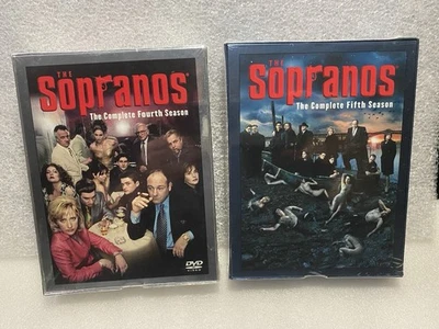 Sopranos DVD Season 4 & 5 HBO Mini Series - New and Sealed - Image 1 of 4