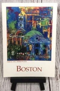 Boston MA Faneuil Hall Marktplatz Massachusetts Postkarte - Bild 1 von 4