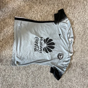 Nike Fußball Trikot Kinder Large weiß Dri Fit Club America Banamex Huawei Coca Cola - Bild 1 von 19