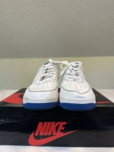 Nike Air Force 1 '07 'Contrast Stitch - White Game Royal' CV1724-101 Men's 11 - Picture 1 of 12