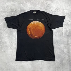 Vintage 90s Tangerine Dream UK Tour T-Shirt Black Size XL - Bild 1 von 19