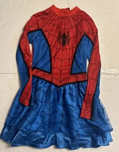 Marvel Comics Spider-Girl Disfraz Vestido Niño Talla Lrg 12-14 Juegos con disfraces Halloween - Imagen 1 de 12