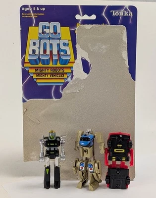 1985 Vintage Bandai Tonka Gobots Cy-Kill & Twin Spin Original Package Figure - Image 1 of 3