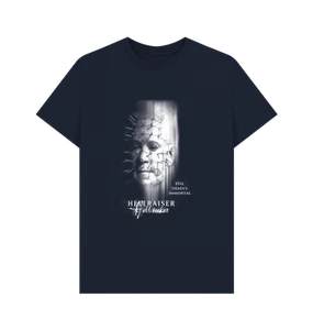 PREMIUM OFFICIAL Hellraiser Seeker Navy T-Shirt - Picture 1 of 3