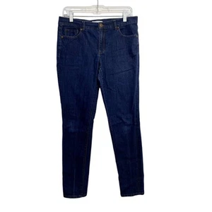 Ann Taylor LOFT Jeans Women's Actual 32Wx29L Blue Denim Modern Skinny Stretch - Picture 1 of 10