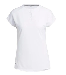 ADIDAS Essential Crew Golf Shirt Size XL White NEW Short Sleeve Athletic Sporty - Picture 1 of 9