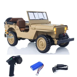 HG1/14 Open-top RC Military Car HG4 58 Off Road Vehicle 4WD 2Speed Battery - Picture 1 of 22