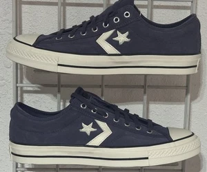 NEW Converse Star Player 76 Ox Suede Purple Egret Shoes Mens Size 10.5 A11131C - Picture 1 of 5