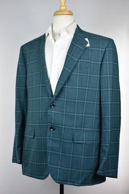 Jaqueta Blazer Kired By Kiton Masculina 140s Casaco Esportivo de Lã UE 50/40 EUA NOVA $3000 - Imagem 1 de 4