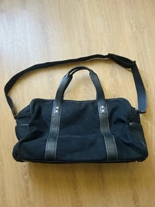 Coach Weekender, Duffel bag, Carry On, Black Leather Trim Coach Leatherware - Picture 1 of 12