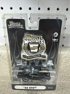 Muscle Machines 5º Aniversario '66 GTO 05-12 V36 Escala 1:64 Diecast Car - Imagen 1 de 2