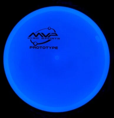Axiom MVP Eclipse Reactor Rare BLUE GLOW Variant Prototype Super-RARE Disc Golf - Image 1 of 4