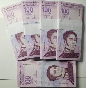 10 x VENEZUELA 100 DIGITALIS / DIGITAL bolívares ¡VENDEDOR DE ESTADOS UNIDOS! ¡100 millones de billetes!! - Imagen 1 de 2