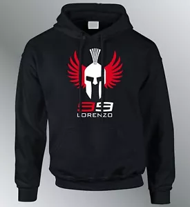 Sweat shirt Hoodie personnalise Lorenzo 99 S M XL moto capuche sweatshirt motogp - Imagen 1 de 1
