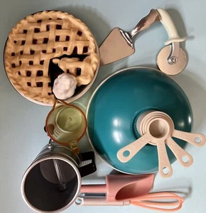 American Girl Claudie Bäckerei Küche Kuchen Mehl Schüssel Set - Bild 1 von 6