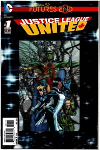 Justice League United Futures End #1 (One-Shot) 3D Lenticular Cover New 52 - Picture 1 of 2