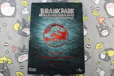 DVD JURASSIC PARK LA COLECCION DEFINITIVA 3 PELICULAS + EXTRAS MUY BUEN ESTADO - Imagen 1 de 4