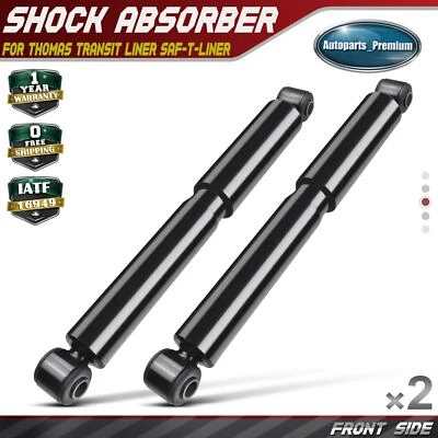2pcs Front Side Shock Absorber for Thomas Transit Liner Saf-T-Liner Freightliner - Image 1 of 4