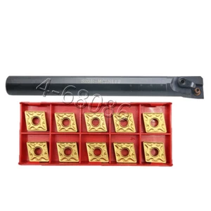 S20R-MCLNL12 Lathe Turn Tool Boring Bar Holder 20×200mm +CNMG120404-MA insert - Picture 1 of 9