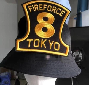 Anime Fire Force No Shouboutai Fire Soldier Hat Cap Helmet Headgear Cosplay Prop - Picture 1 of 4