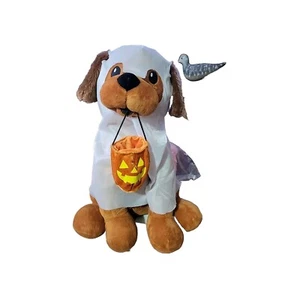 Halloween Ghost Dog Greeter Plush Walmart - Picture 1 of 7