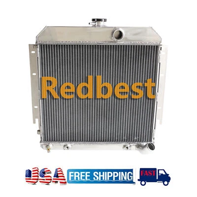 3Row Aluminum Radiator For 1963-1966 Dodge Dart/Plymouth Barracuda Valiant 3.7L - Image 1 of 4