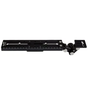 Teleobjetivo Soporte Cámara Placa Deslizante para Trípode Sachtler Cabezal Fluido 220mm - Imagen 1 de 7