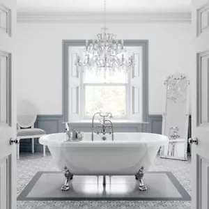 British Baths Clifton Double Ended 1695 Roll-Top Freestanding Bath - Half Price - Picture 1 of 8