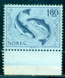 1977 Fish,Fishing hook,cod fish,fische,Norway,Mi.752,MNH - Picture 1 of 2
