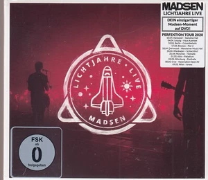 Madsen / Lichtjahre Live - 2 CDs & 1 DVD (NEW! Original verschweißt) - Foto 1 di 2