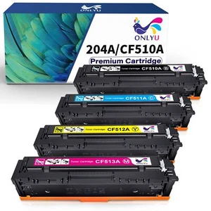 Paquete combinado de 4 cartuchos de tóner CF510A -513A para HP 204A M180n M180nw M181fw - Imagen 1 de 5