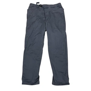 Mountain Hardwear Hiking Pants Mens M Gray Belted Cinch Cuffs Climbing Rugged - Picture 1 of 9
