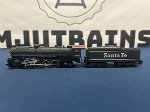 Mantua HO Metal Santa Fe #4073 2-8-2 Mikado Steam Engine DC NO BOX - Picture 1 of 8