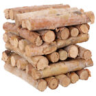 30 Natural Wood Log Sticks for DIY Crafts and Projects-NJ