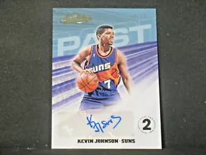 Kevin Johnson 2018-19 Panini Absolute Past Autograph (04/25) Phoenix Suns Auto - Foto 1 di 2