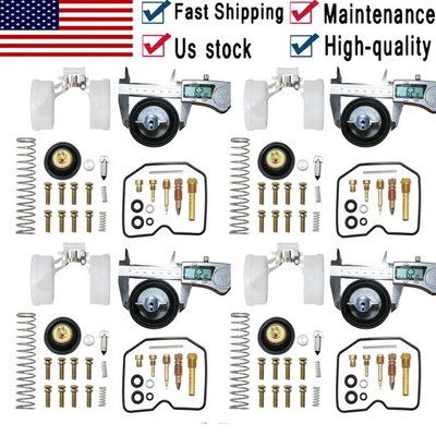 4 Carburetor Repair Kit Diaphragm FOR Kawasaki KLR250 2005-1985 - Image 1 of 4