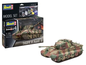 REVELL 63249 MAQUETTE MODEL SET TIGER II AUSF. B 1/35 - Picture 1 of 1